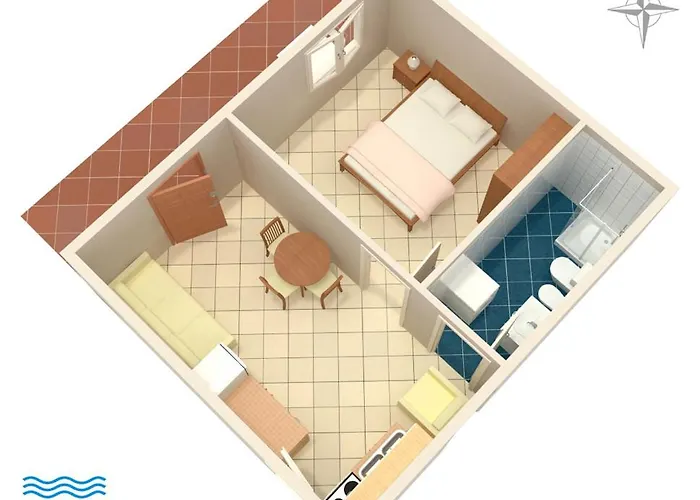 Апартаменты With Parking Space Zaglav, Dugi Otok - 878 *